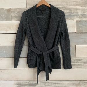 BCBGMaxAzria | Wrap Cardigan | Charcoal Gray